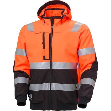 HELLY HANSEN softshell-talvitakki Alna 2.0 fl. oranssi/t. harm.